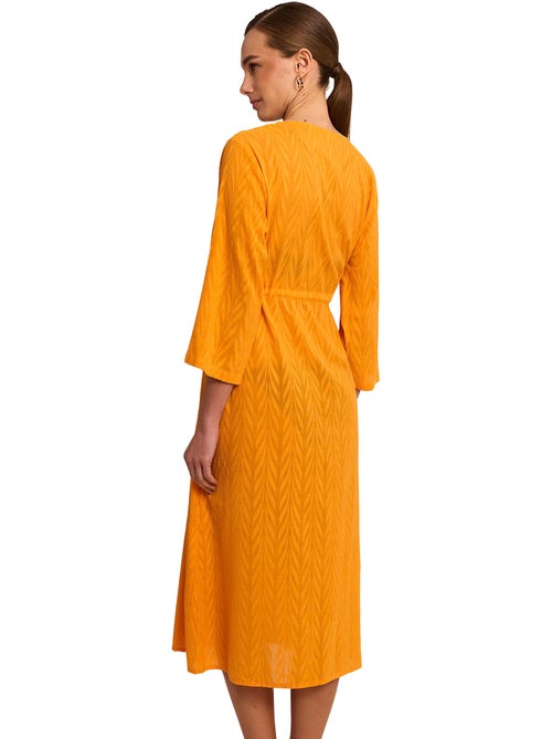 Kimono long de plage DUNA - Kiabi