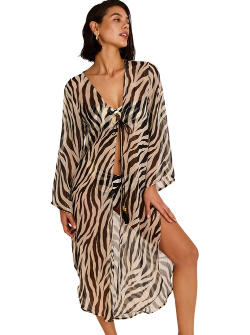 Kimono long de plage OBERON - Kiabi