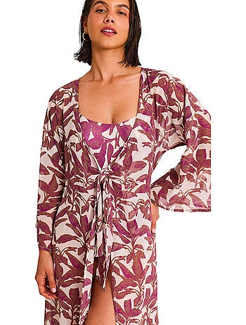 Kimono long de plage SALVIA
