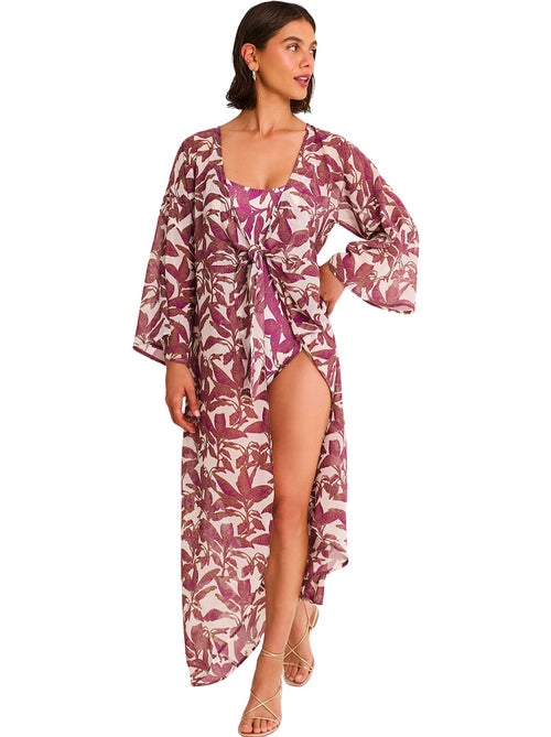 Kimono long de plage SALVIA - Kiabi Kimono long de plage SALVIA - Kiabi