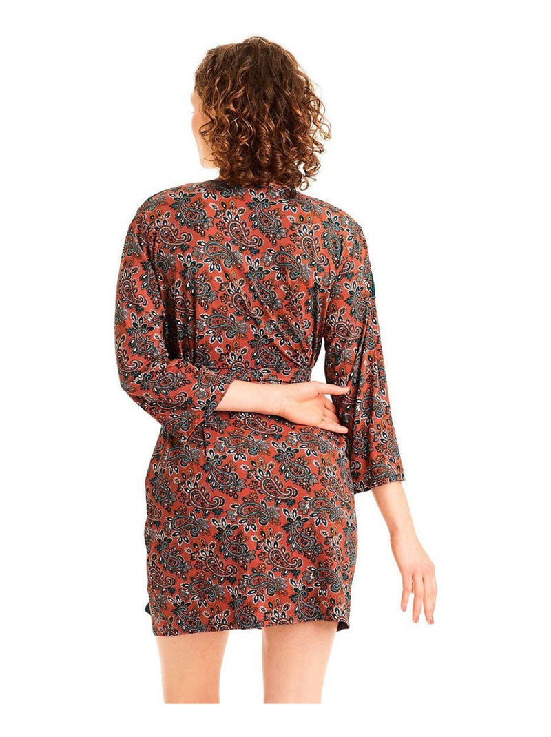 Kimono METRO - Pomm'Poire Marron - Kiabi