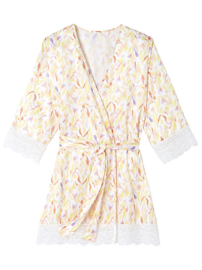 Kimono PAMPA - Camille Cerf & Pomm'Poire Blanc - Kiabi