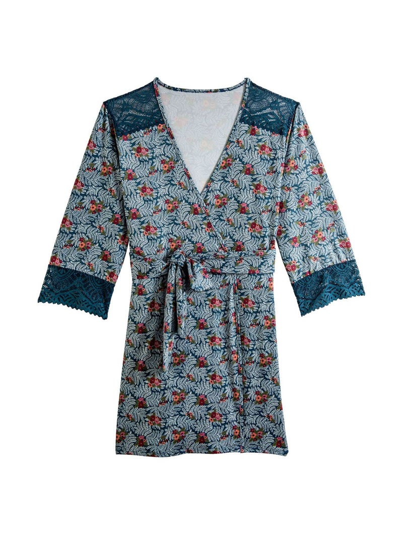 Kimono PAPRIKA - Pomm'Poire Bleu - Kiabi