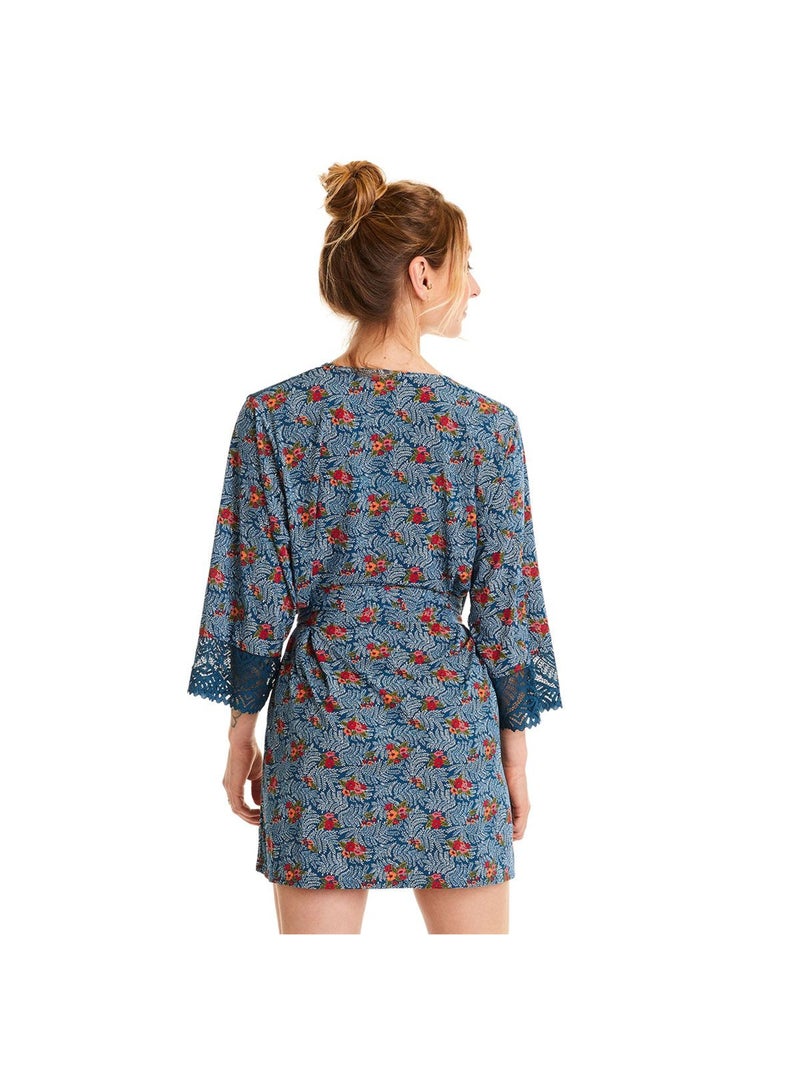 Kimono PAPRIKA - Pomm'Poire Bleu - Kiabi