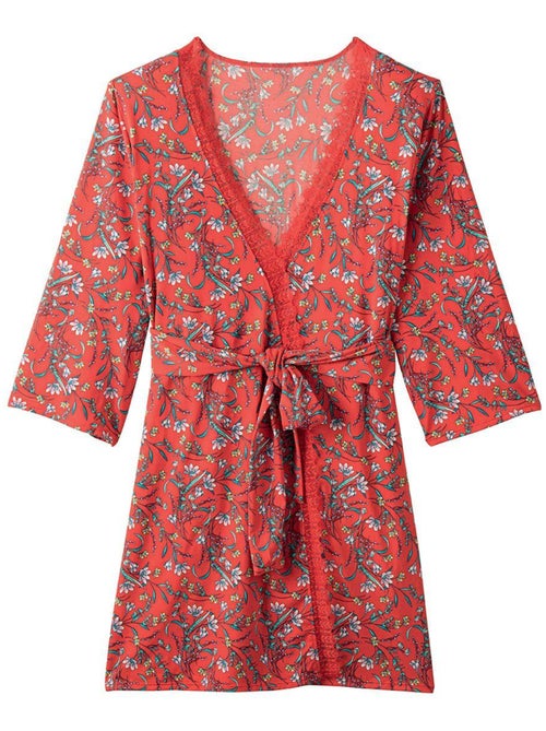 Kimono ROUGE - Pomm'Poire - Kiabi