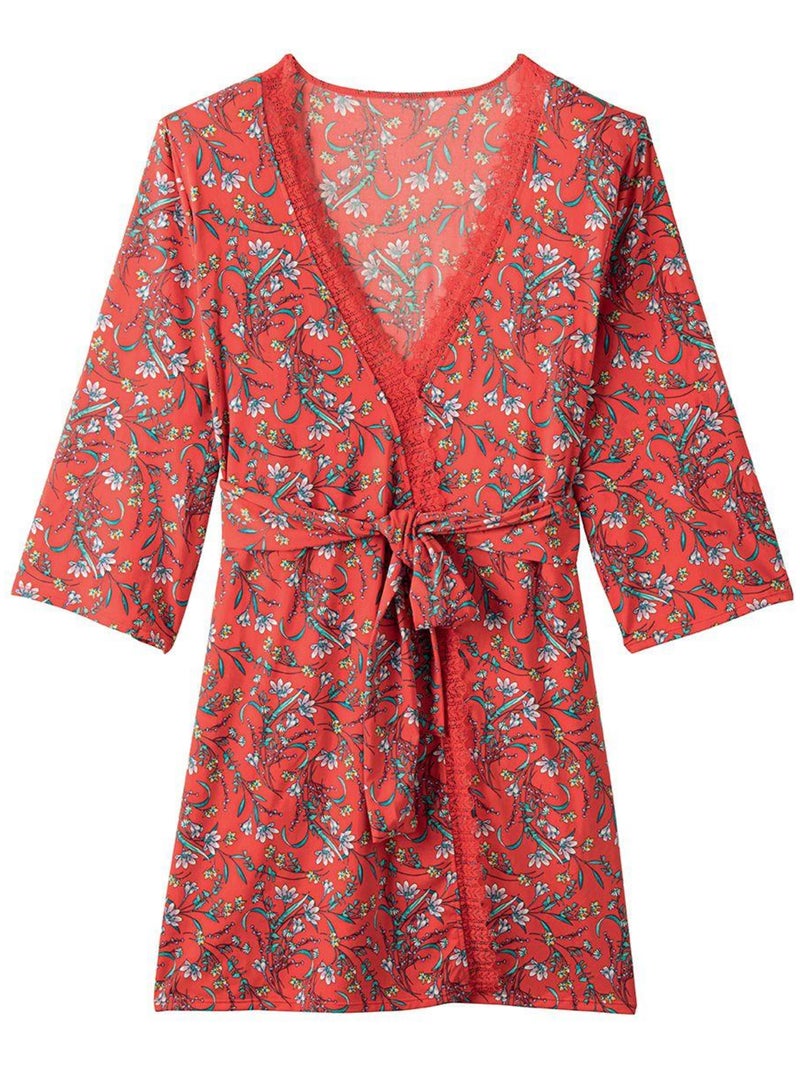 Kimono ROUGE - Pomm'Poire Rouge - Kiabi