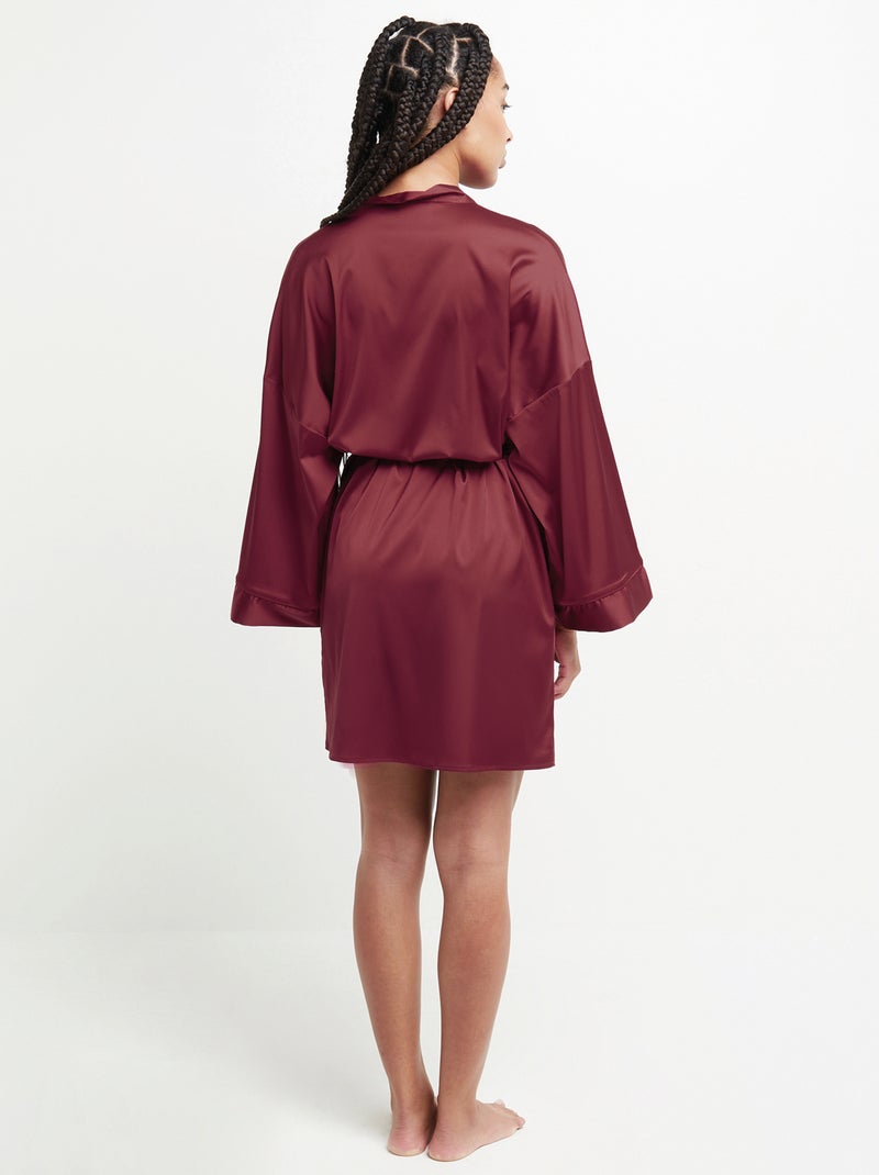 Kimono satin Chimene - RougeGorge Lingerie Rouge - Kiabi
