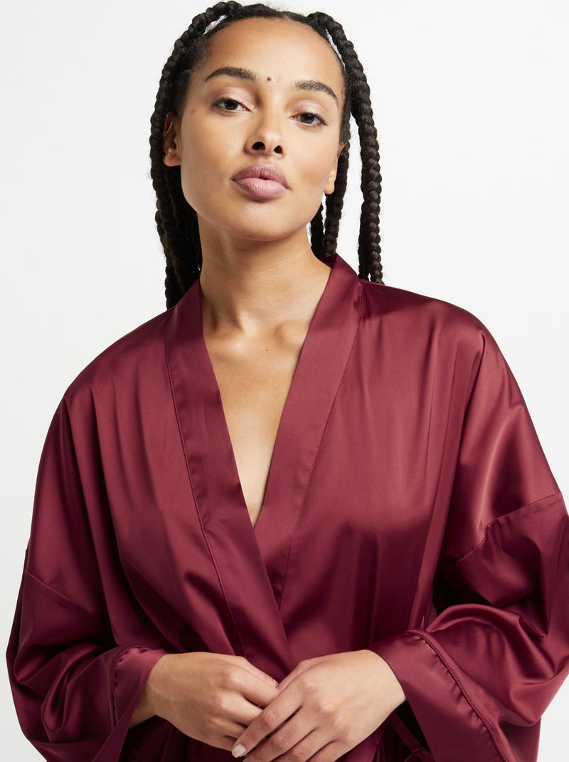 Kimono satin Chimene - RougeGorge Lingerie Rouge - Kiabi