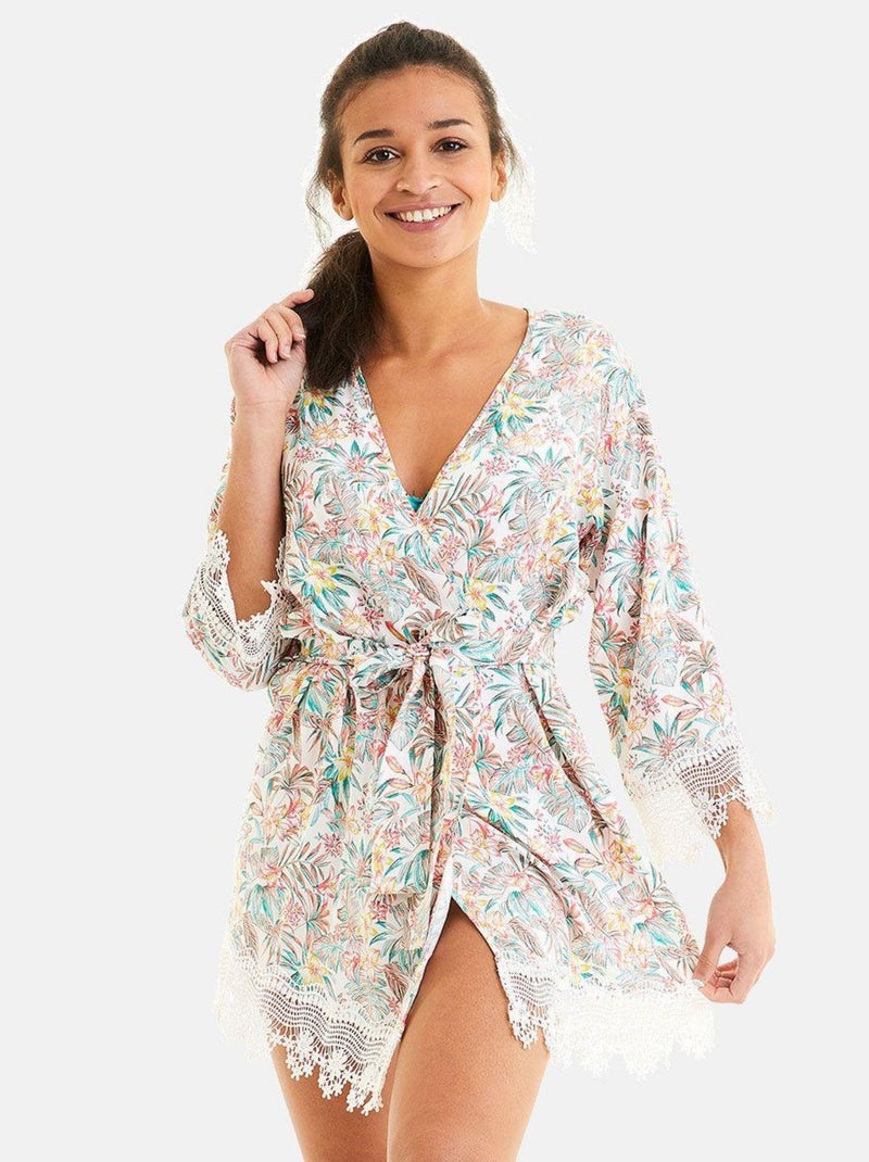 Kimono UKULELE - Pomm'Poire Bleu - Kiabi