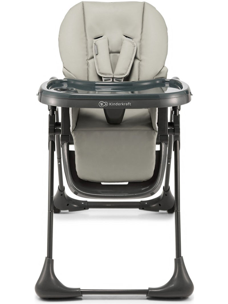 Kinderkraft - chaise haute 2 en 1 tummie Gris - Kiabi