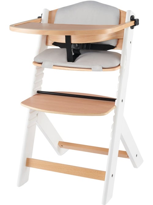 Kinderkraft - Chaise haute évolutive Enock avec coussin - Kiabi Kinderkraft - Chaise haute évolutive Enock avec coussin - Kiabi