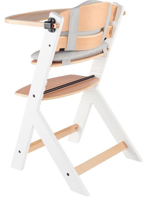 Kinderkraft - Chaise haute évolutive Enock avec coussin - Kiabi Kinderkraft - Chaise haute évolutive Enock avec coussin - Kiabi