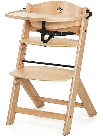 Kinderkraft - chaise haute évolutive enock avec transat calmee