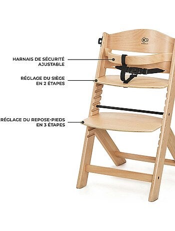 Kinderkraft - chaise haute évolutive enock