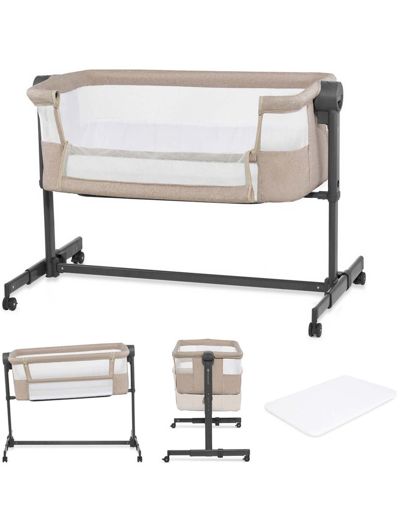 Kinderkraft - Lit cododo 2 en 1 Nestee Up 2 Beige - Kiabi