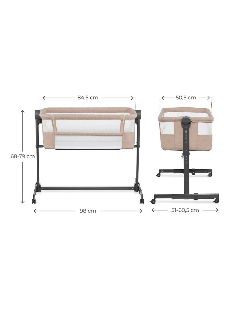 Kinderkraft - Lit cododo 2 en 1 Nestee Up 2 Beige - Kiabi