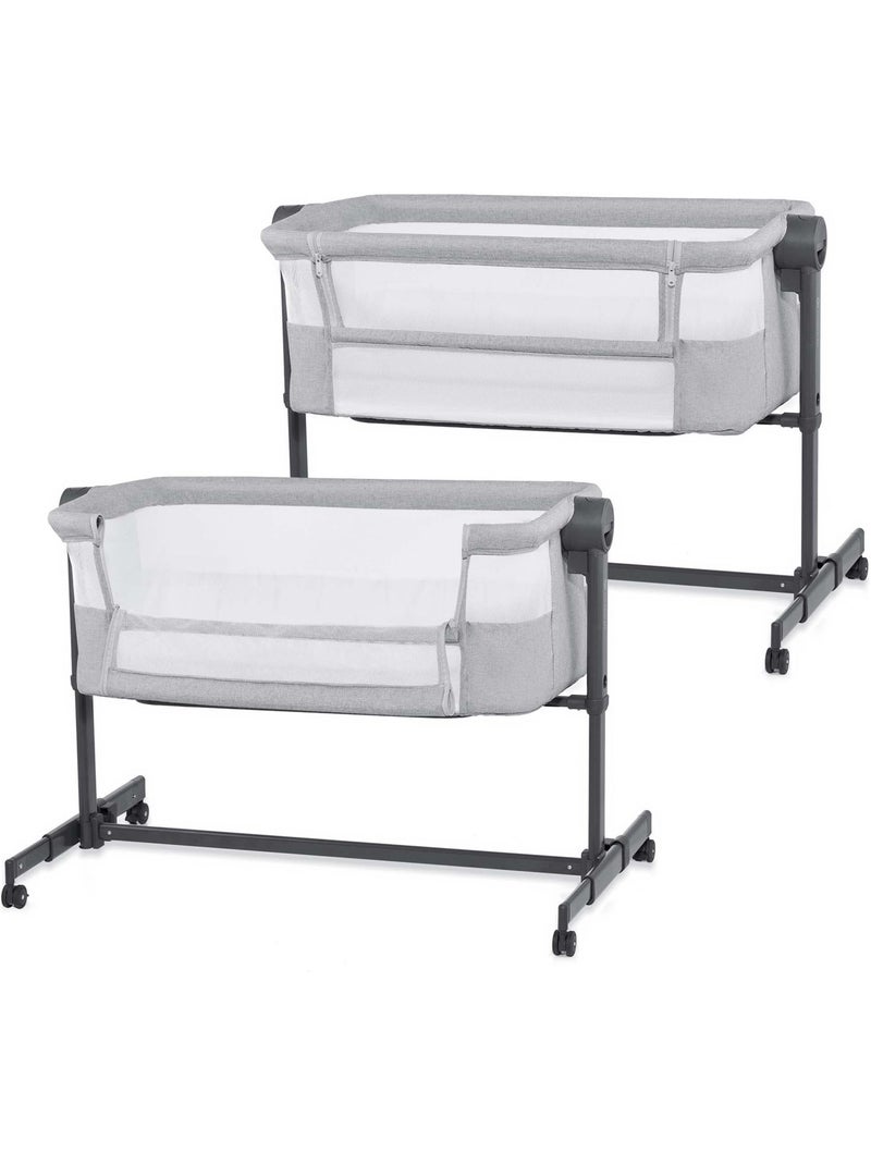 Kinderkraft - Lit cododo 2 en 1 Nestee Up 2 Gris - Kiabi