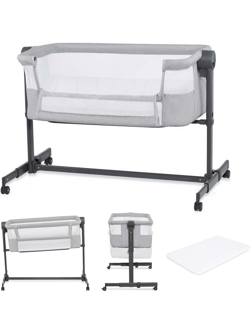 Kinderkraft - Lit cododo 2 en 1 Nestee Up 2 Gris - Kiabi