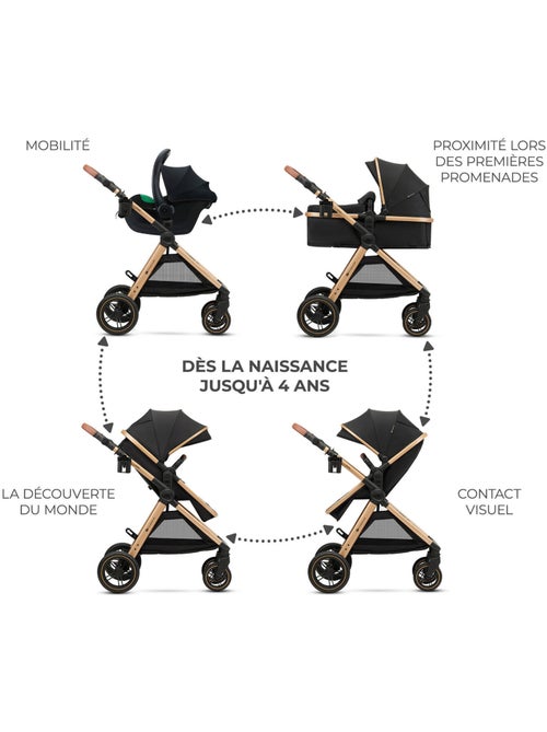 Kinderkraft - poussette esme pro 3 en 1 - Kiabi Kinderkraft - poussette esme pro 3 en 1 - Kiabi
