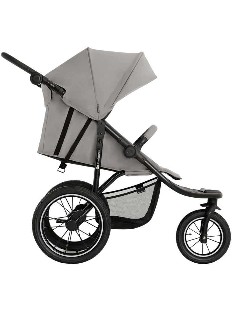 Kinderkraft - Poussette tout-terrain Helsi 2 Gris - Kiabi