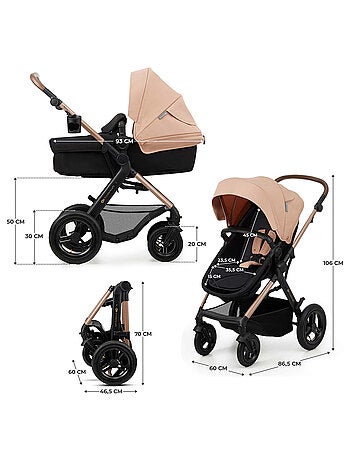 Kinderkraft - Poussette trio Moov 2 Air