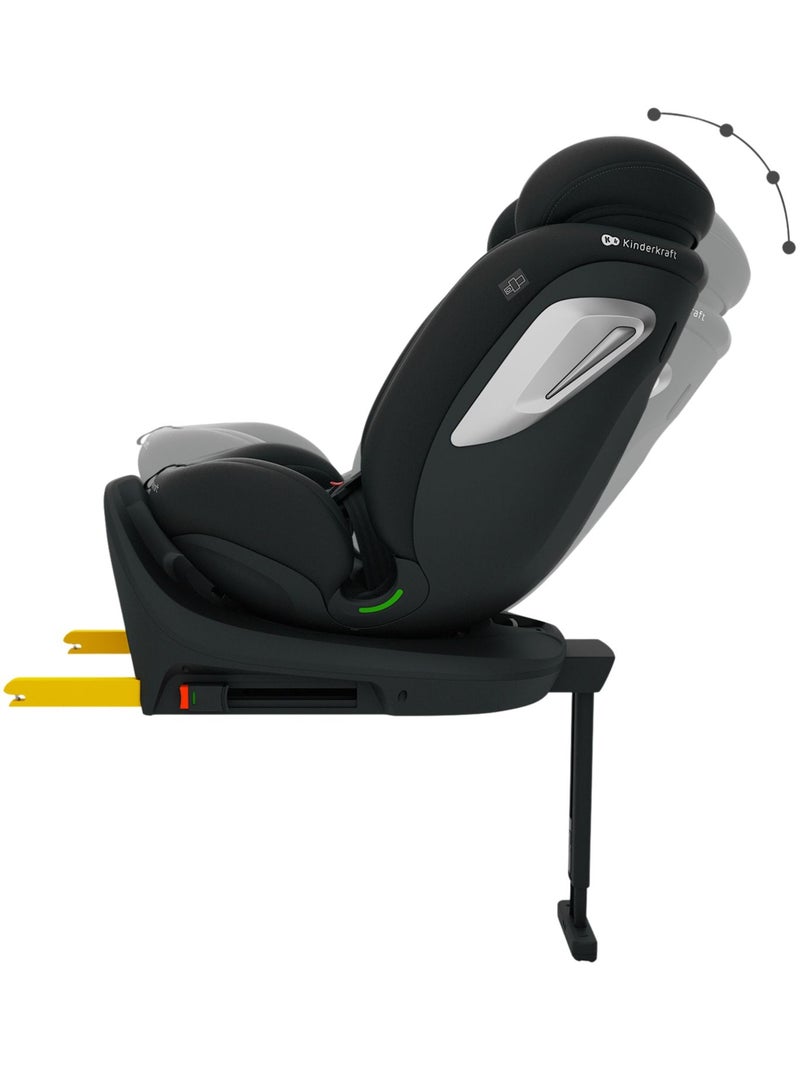 Kinderkraft - Siège auto I-360 2 Plus i-Size Gris - Kiabi
