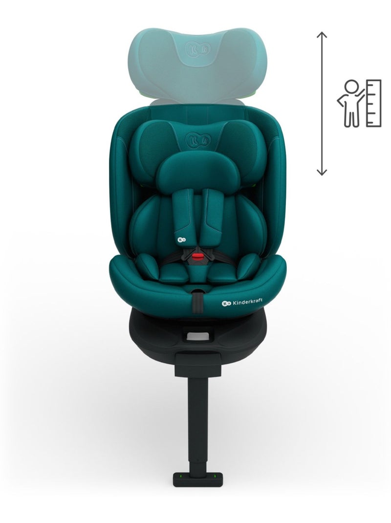 Kinderkraft - Siège auto I-360 2 Plus i-Size Vert - Kiabi