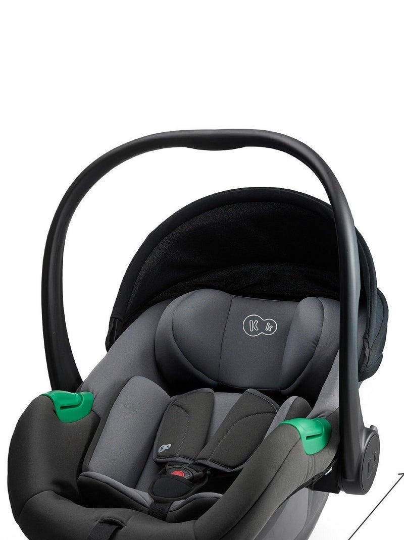 Kinderkraft - Siège auto Mink Pro 2 i-Size avec base Gris - Kiabi