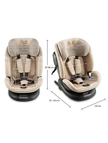 Siège auto xpedition 3 i size modèle pratique et confortable