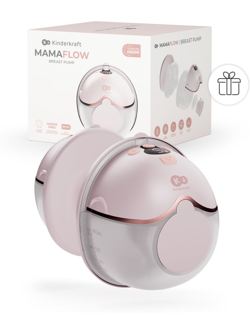 Kinderkraft - tire-lait mains libres mamaflow Rose - Kiabi