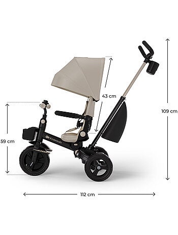 Kinderkraft - Tricycle évolutif Aveo 2 Plus