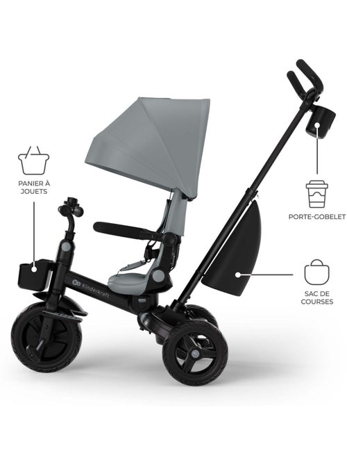Kinderkraft - Tricycle évolutif Aveo 2 Plus - Kiabi Kinderkraft - Tricycle évolutif Aveo 2 Plus - Kiabi