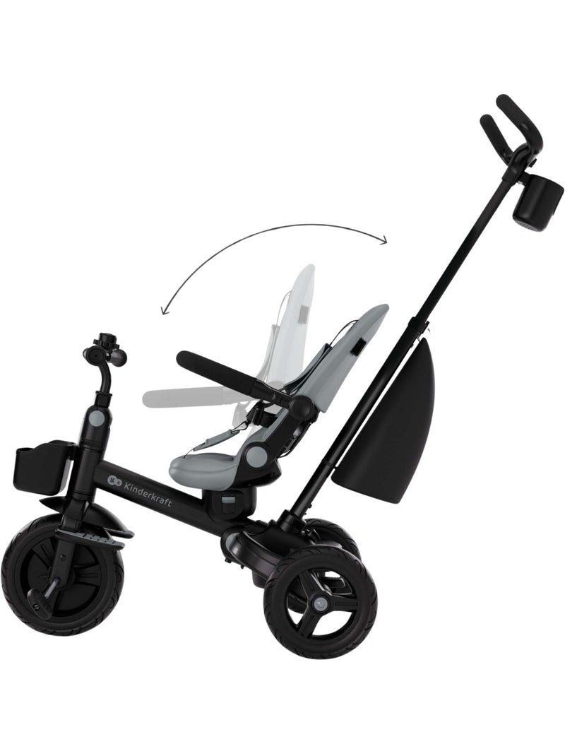 Kinderkraft - Tricycle évolutif Aveo 2 Plus Gris - Kiabi