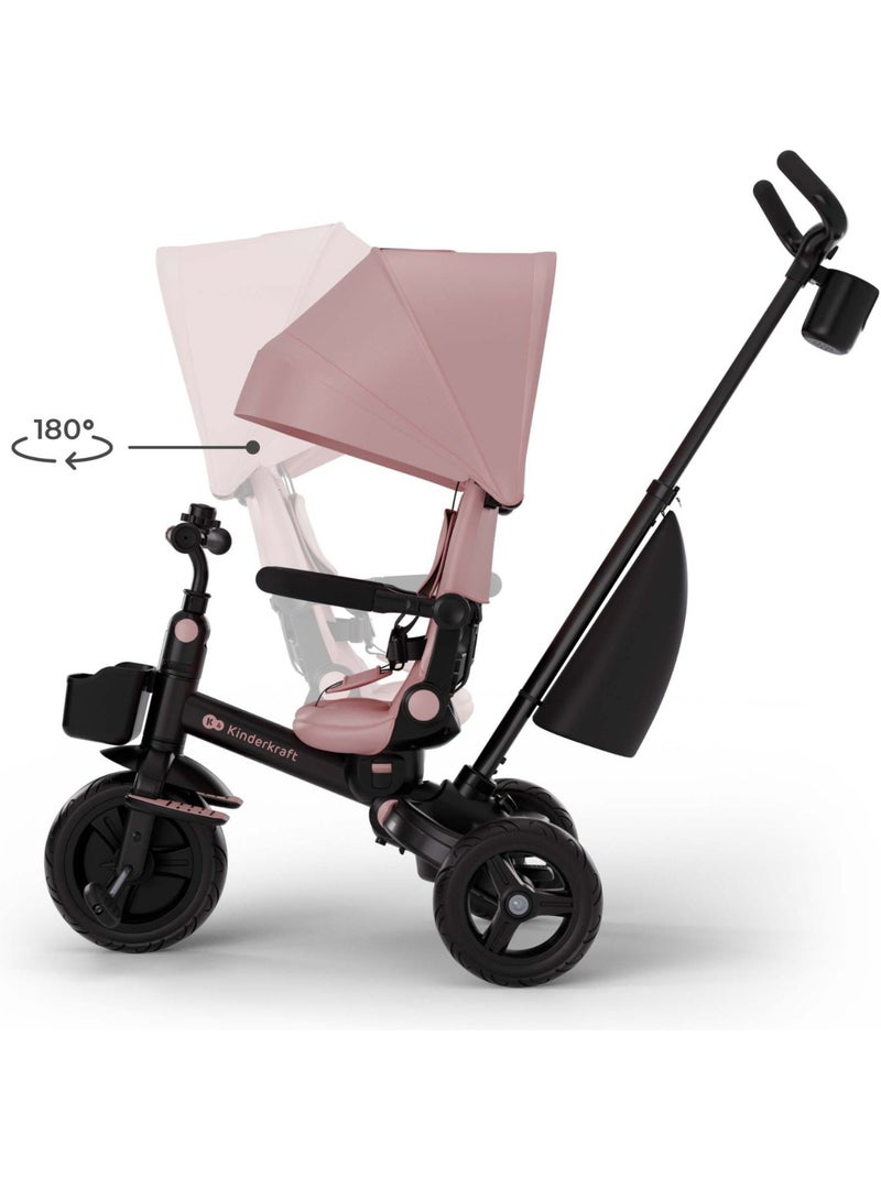 Kinderkraft - Tricycle évolutif Aveo 2 Plus Rose - Kiabi