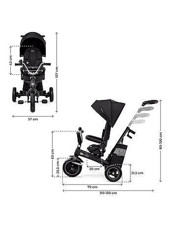 Kinderkraft - Tricycle évolutif Easytwist