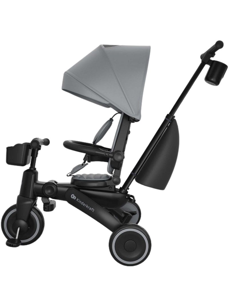 Kinderkraft - Tricycle évolutif Jazz 3 Gris - Kiabi