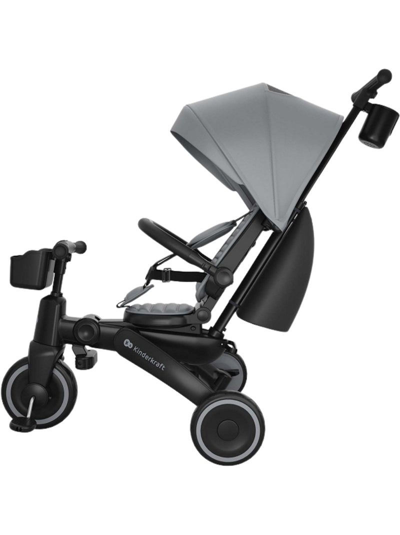 Kinderkraft - Tricycle évolutif Jazz 3 Gris - Kiabi