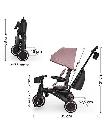 Kinderkraft - Tricycle évolutif Jazz 3