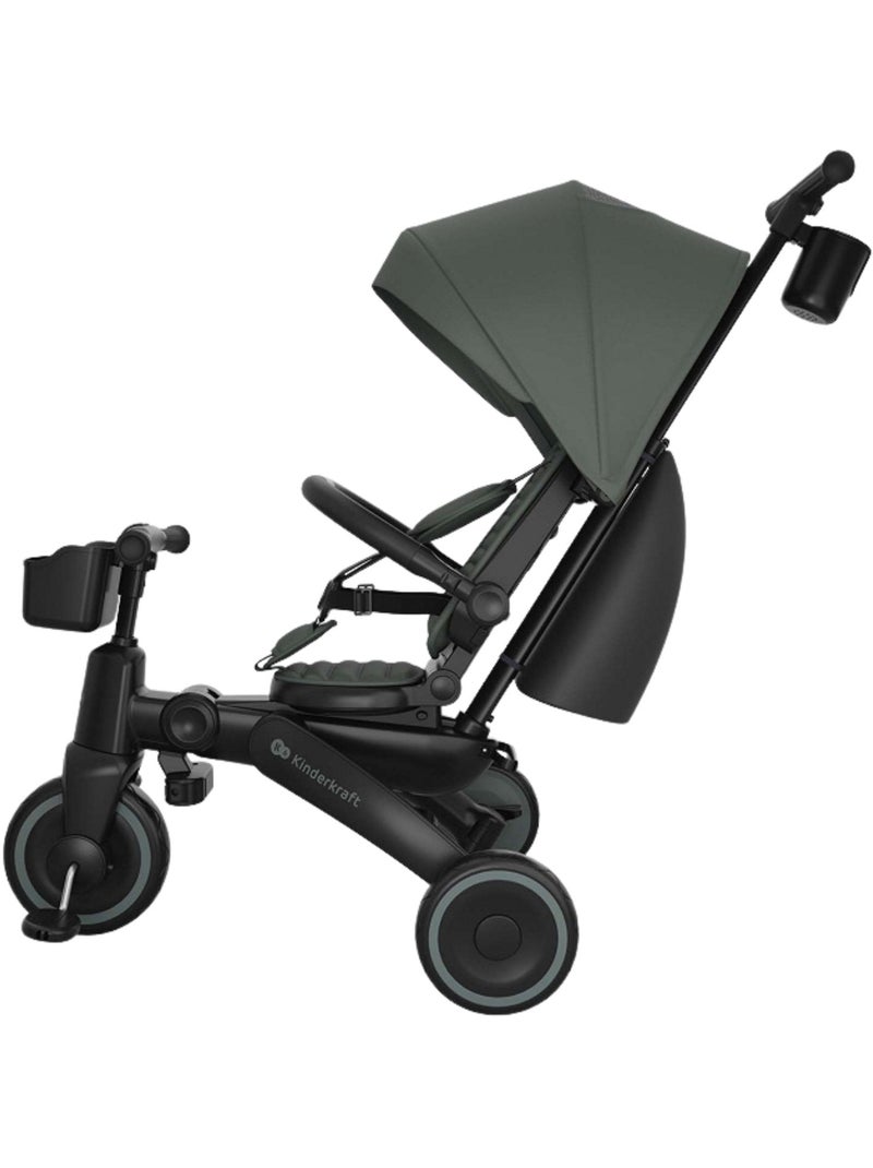 Kinderkraft - Tricycle évolutif Jazz 3 Vert - Kiabi