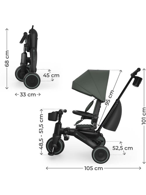 Kinderkraft - Tricycle évolutif Jazz 3 - Kiabi