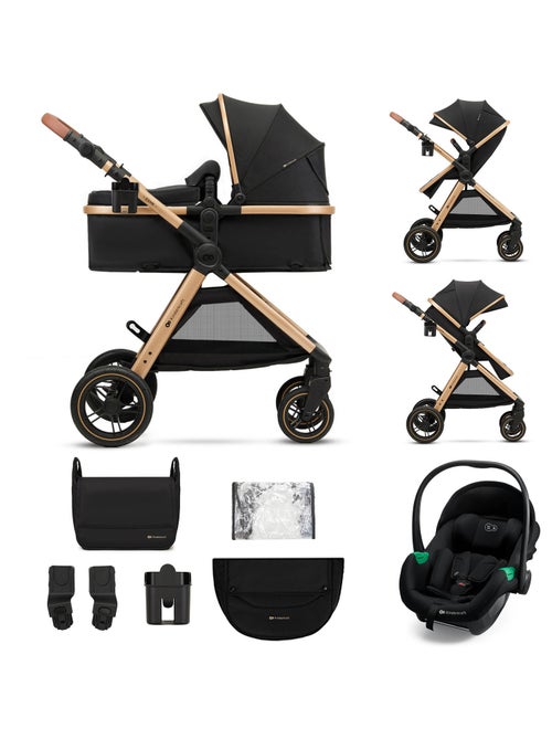 Kinderkraft ESME 3 en 1 avec Travel System, nacelle transformable et pliage compact - Kiabi