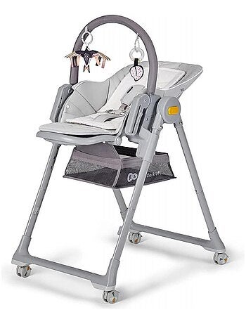 Kinderkraft high chair LASTREE wood