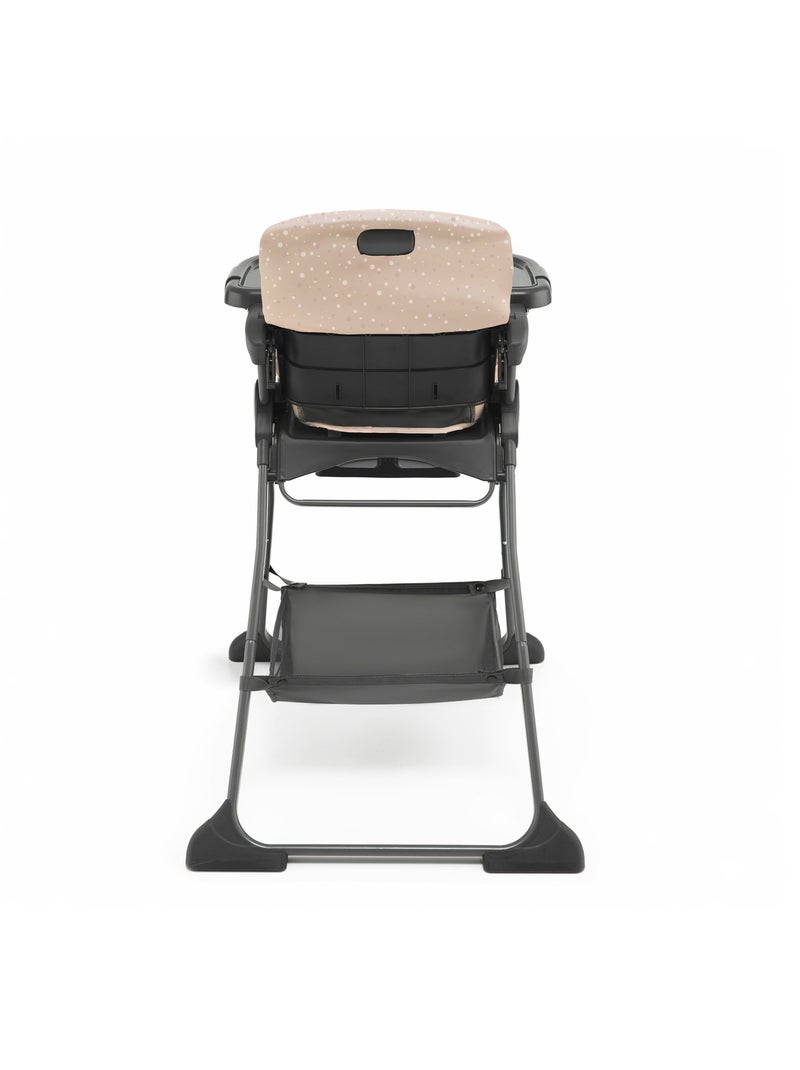 Kinderkraft Highchair Foldee - Chaise de salle à manger pliable Rose - Kiabi