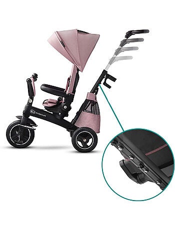 Kinderkraft tricycle EASYTWIST mauvelous pink