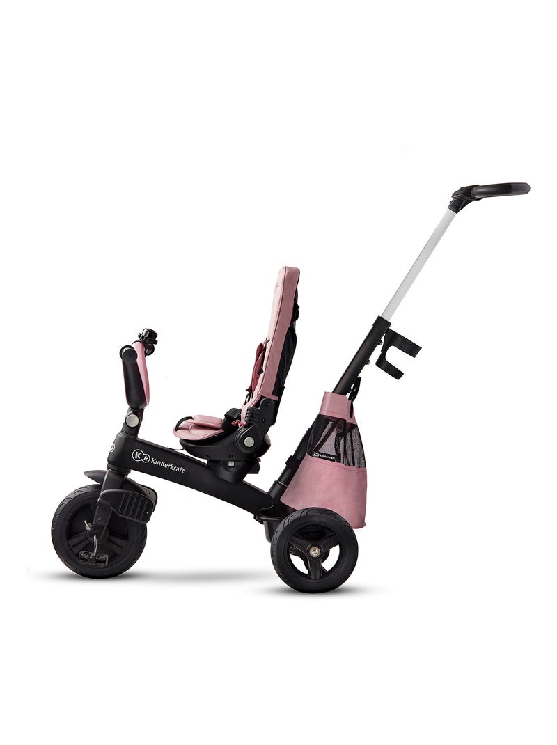 Kinderkraft tricycle EASYTWIST mauvelous pink Rose - Kiabi