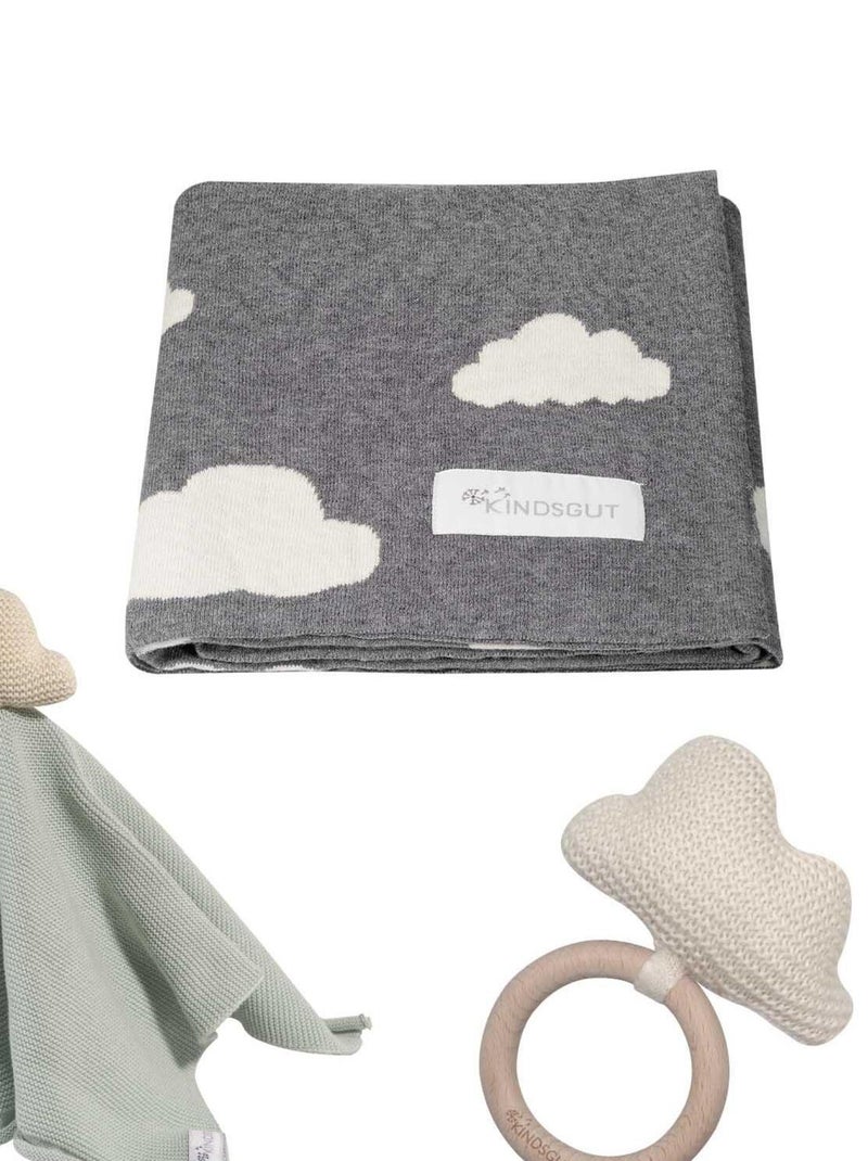 Kindsgut Bundle “L'heure des câlins” Nuage Gris Gris - Kiabi