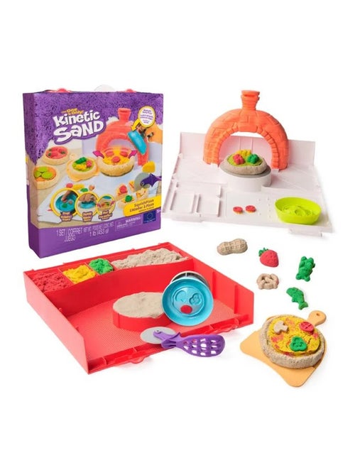 Kinetic Sand - Sable magique - Atelier à pizza magique - Kiabi