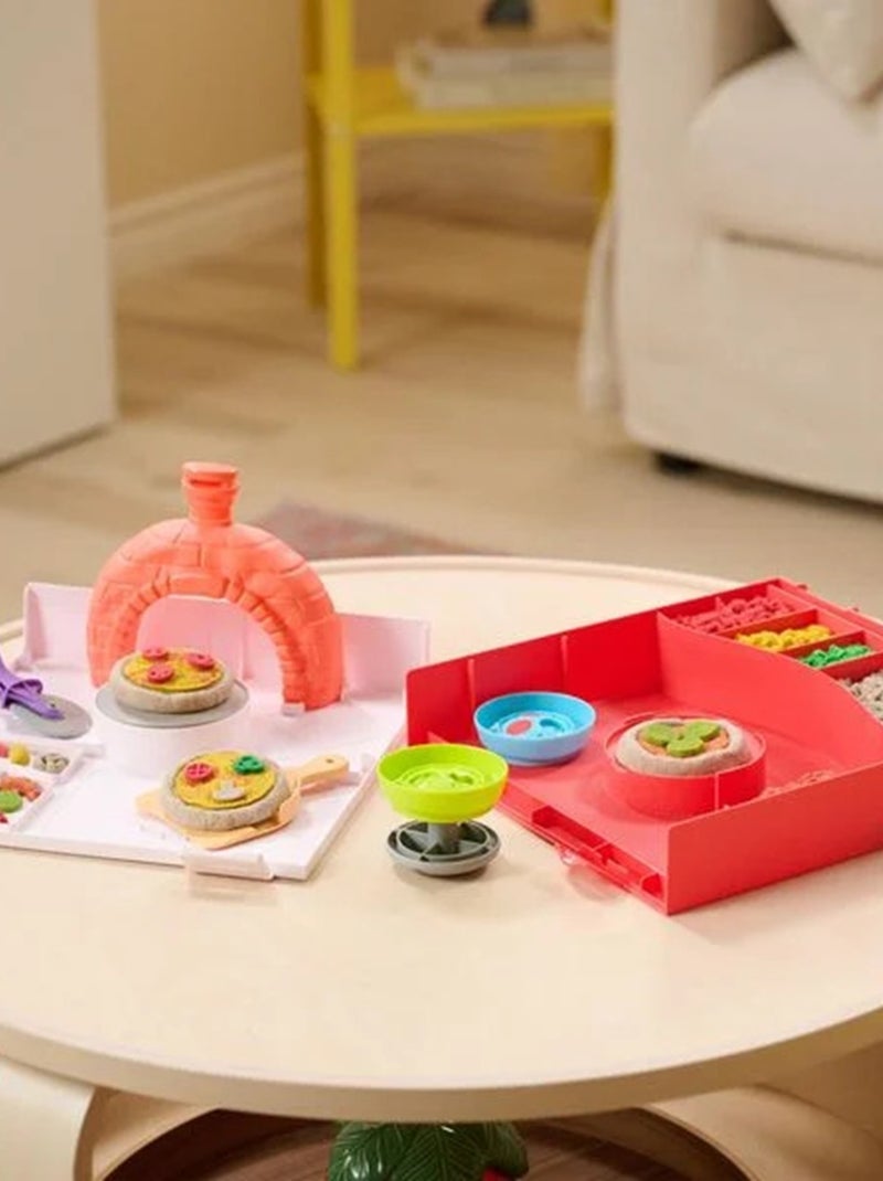 Kinetic Sand - Sable magique - Atelier à pizza magique Multicolore - Kiabi