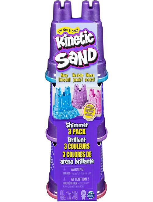 Kinetic Sand 3 couleurs 3 Paquets 340g - Kiabi