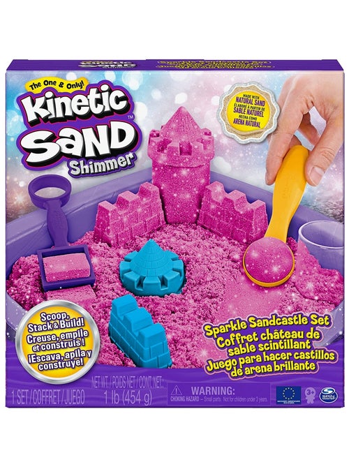 Kinetic Sand Boîte Set Shimmer Rose 454g - Kiabi